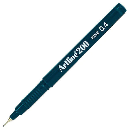 Artline-200-Fineliner-Pen-Dark-Green