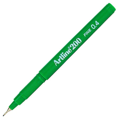 Artline-200-Fineliner-Pen-Green