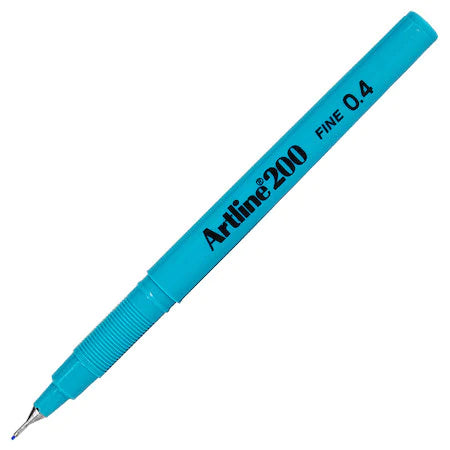 Artline-200-Fineliner-Pen-Light-Blue