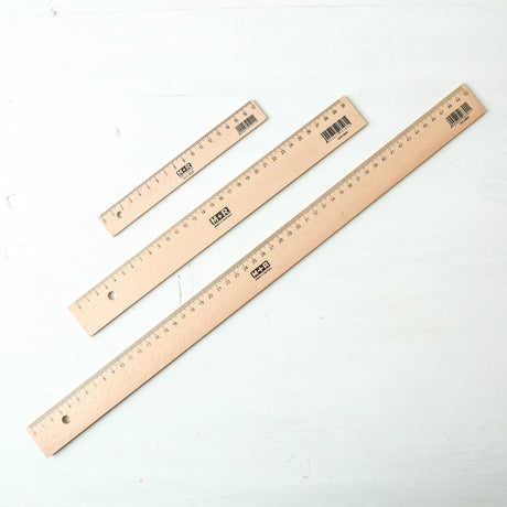 M+R Holzlineal – 17, 30, 50 cm